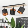 Alsen Ceiling Light Light wood, black, 3-light sources