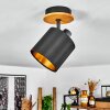 Alsen Ceiling Light Ecru, black, 1-light source