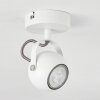 Gadmen Wall Light chrome, white, 1-light source