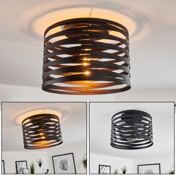 Bust Ceiling Light black, 1-light source
