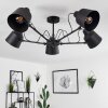 Gaudent Ceiling Light black, 5-light sources