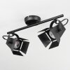 Isanay Ceiling Light black, 2-light sources