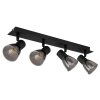 Globo CLAUDE Ceiling Light black, 4-light sources