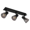 Globo CLAUDE Ceiling Light black, 3-light sources