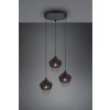 Reality Borka Pendant Light black, 3-light sources
