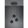 Reality Borka Pendant Light black, 3-light sources