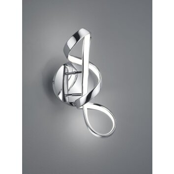 Reality Perugia Wall Light LED chrome, 1-light source