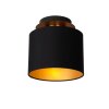 Lucide FUDRAL Ceiling Light gold, brass, black, 1-light source