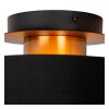 Lucide FUDRAL Ceiling Light gold, brass, black, 1-light source