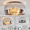 Belleguette Ceiling Light silver, 3-light sources