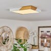 Pontchardon Ceiling Light LED Ecru, white, 1-light source