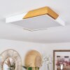 Pontchardon Ceiling Light LED Ecru, white, 1-light source