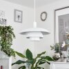 Sundet Pendant Light white, 1-light source