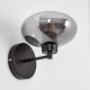 Haikala Wall Light black, 1-light source