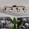 Malawi Ceiling Light black, 1-light source