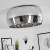 Belleguette Ceiling Light silver, 5-light sources