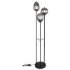 Globo BLACKY Floor Lamp black, 3-light sources