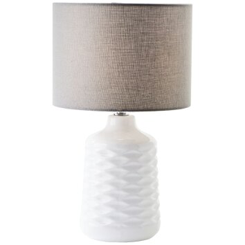 Brilliant Ilysa Table lamp white, 1-light source