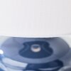 Brilliant Ilysa Table lamp blue, 1-light source