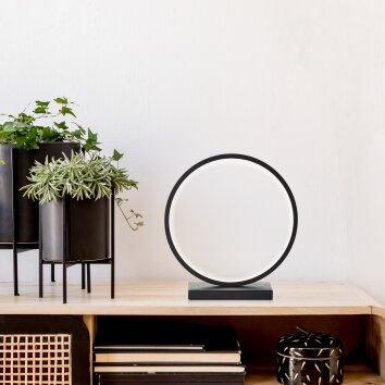 Brilliant Chaumont Table lamp LED black, 1-light source