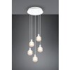 Trio Mela Pendant Light white, 5-light sources