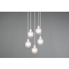 Trio Mela Pendant Light white, 5-light sources