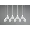 Trio Mela Pendant Light white, 9-light sources