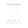 Trio Mela Pendant Light white, 9-light sources