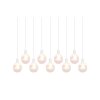 Trio Mela Pendant Light white, 9-light sources