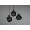 Reality Sprout Pendant Light black, 3-light sources