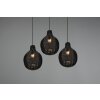 Reality Sprout Pendant Light black, 3-light sources