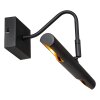 Lucide VINZ Wall Light black, 2-light sources
