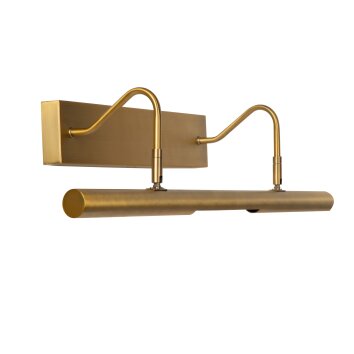 Lucide VINZ Wall Light gold, brass, 2-light sources