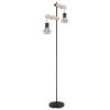Globo PRISKA Floor Lamp Ecru, black, 2-light sources