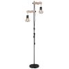 Globo PRISKA Floor Lamp Ecru, black, 2-light sources