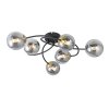 Globo JORGE Ceiling Light black, 6-light sources