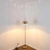 FLISA floor lamp matt nickel, 1-light source