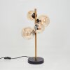 Alden Table lamp LED brass, black, 4-light sources