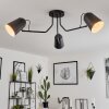 Sacriquier Ceiling Light black, 3-light sources