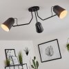 Sacriquier Ceiling Light black, 3-light sources