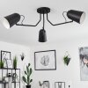 Sacriquier Ceiling Light black, 3-light sources