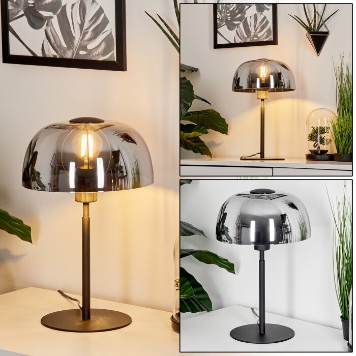 Werentzhouse Table lamp black, 1-light source