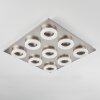 Thiernu Ceiling Light LED matt nickel, 1-light source