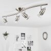 Mirandol Ceiling Light matt nickel, 4-light sources