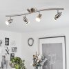 Mirandol Ceiling Light matt nickel, 4-light sources