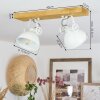 Svanfolk Ceiling Light Ecru, white, 2-light sources