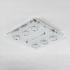 Mirandol Ceiling Light LED chrome, 6-light sources