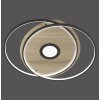 Paul Neuhaus Q-AMIRA Ceiling Light LED Light wood, 1-light source, Remote control