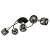 Globo INDIANA Ceiling Light black, 5-light sources
