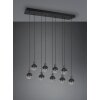 Trio Mela Pendant Light black, 9-light sources